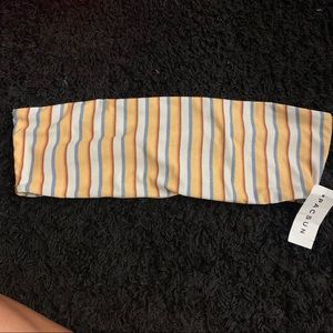 NWT LA Hearts Bikini Top